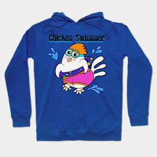 Chicken Swimmer Hoodie